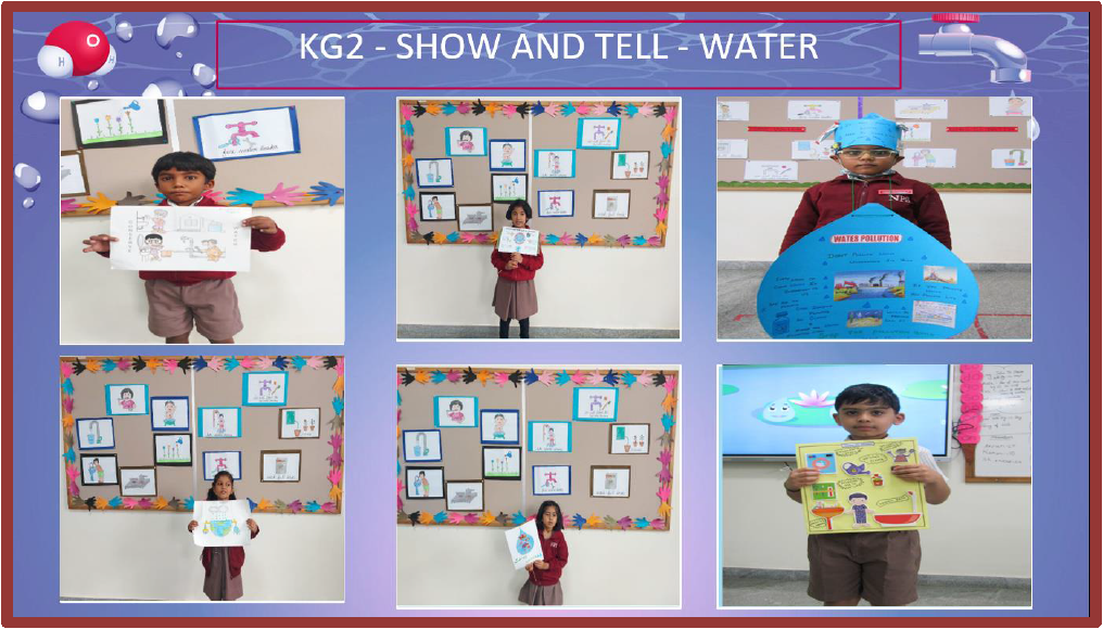 KG 2 Show And Tell-Water